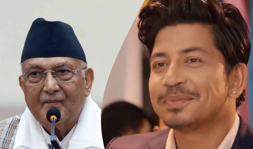 KP OLI AND PARKASH SAPUT