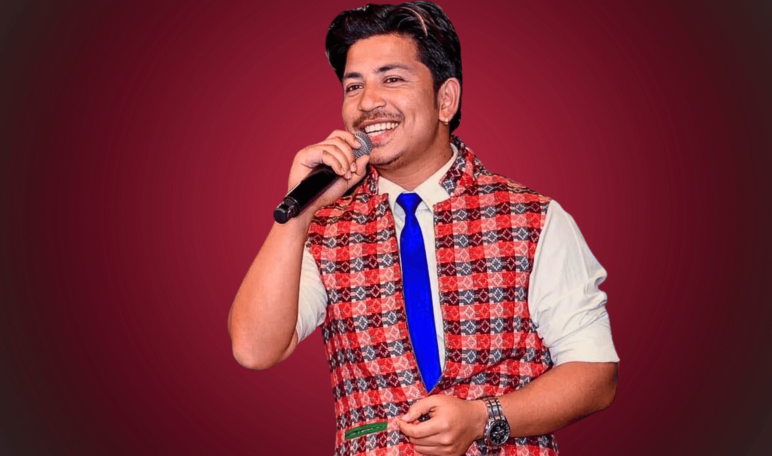 parkah saput in stage